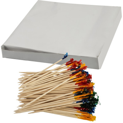 Frill Picks 100mm Assorted Colours 1000 Pack