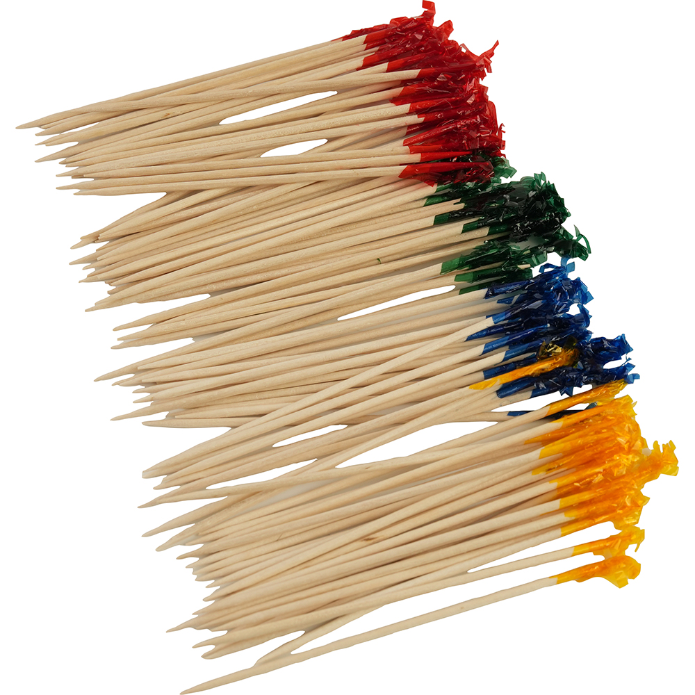 Frill Picks 100mm Assorted Colours 1000 Pack