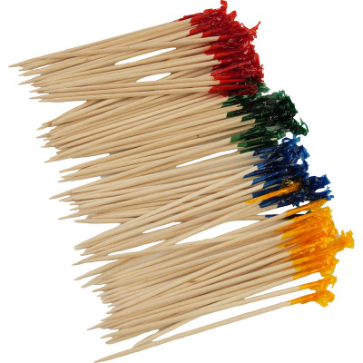 Frill Picks 100mm Assorted Colours 1000 Pack