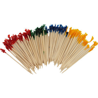 Frill Picks 100mm Assorted Colours 1000 Pack