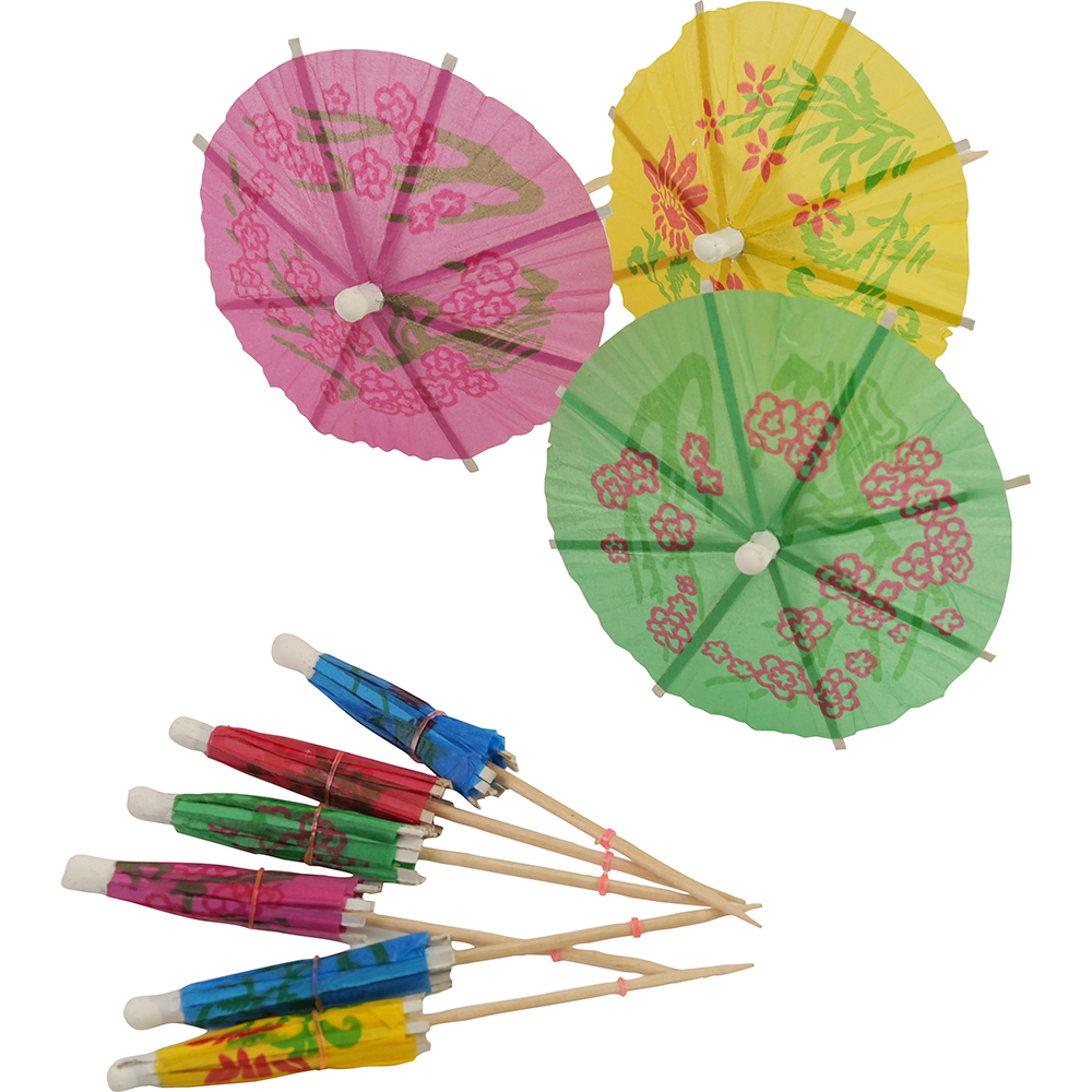 Paper Parasol 100mm 144 Pack