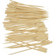 Compostable Bamboo Skewers Teppo Gushi Gun Shape S/Point 7.9