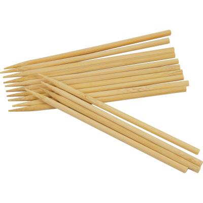 Compostable Bamboo Skewers Round S/Point 115mm 1000 Pack