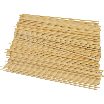 Compostable Bamboo Skewers Round S/Point 305mm 1000 Pack