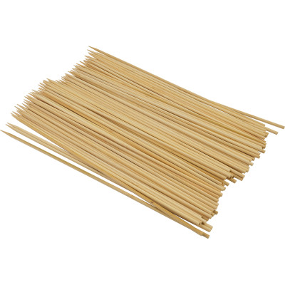 Compostable Bamboo Skewers Round S/Point 400mm 500 Pack