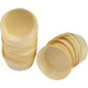 Compostable Wooden Food Serving Cups 130ml 50 Pack image