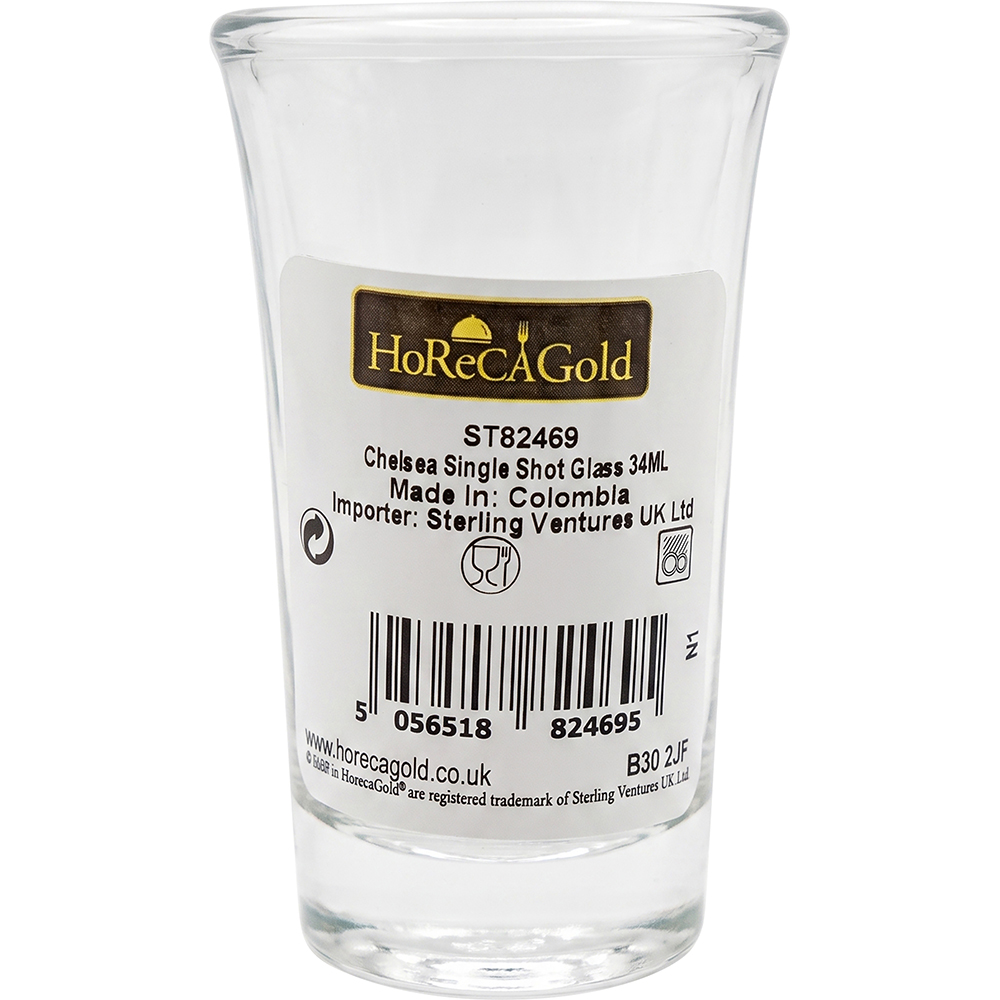 Chelsea Single Shot Glass 34ML