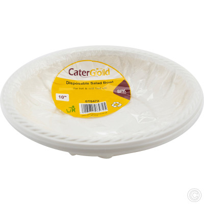 Reusable Plastic Salad Bowl 10