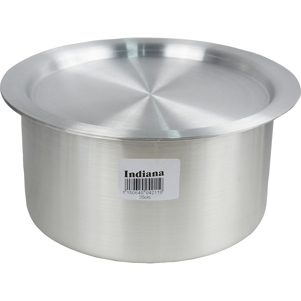 Klassic IndianaPro Cooking Pot w/Lids 20-22-24-26-28cm