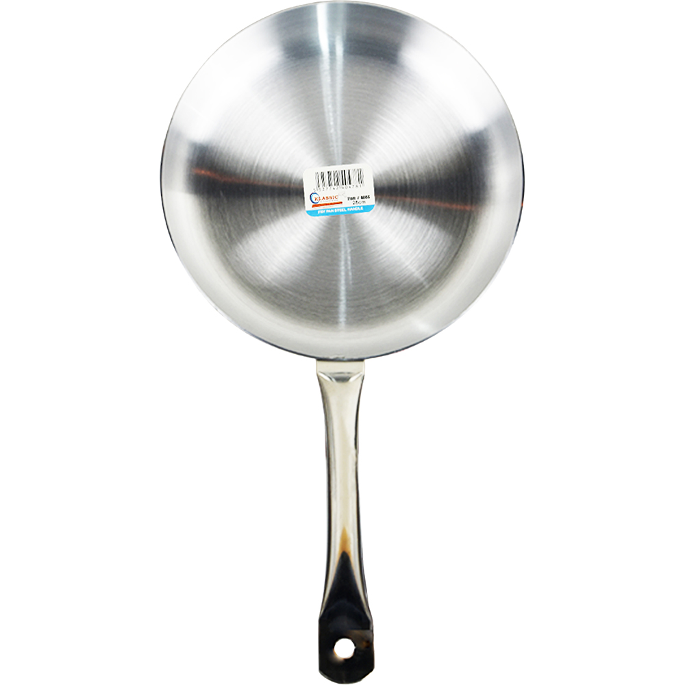 Klassic 28cm Aluminium Frying Pan With Stainless Steel Handle
