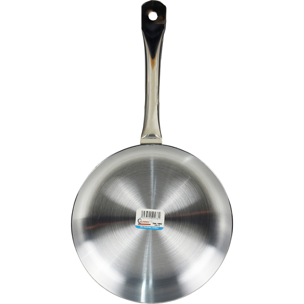Klassic 28cm Aluminium Frying Pan With Stainless Steel Handle
