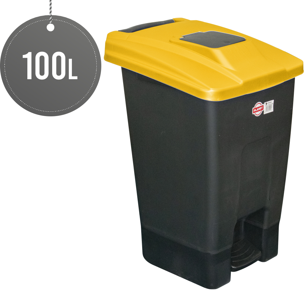 Wheelie Bin 100L Yellow
